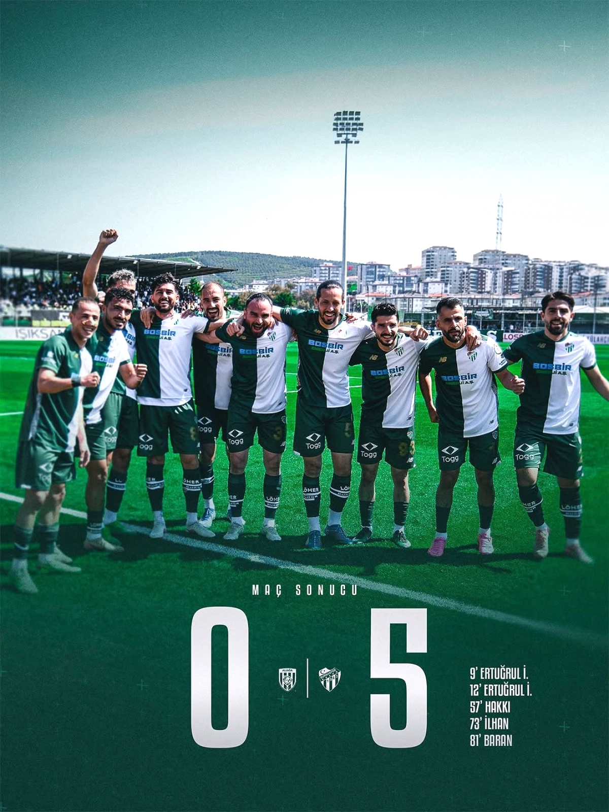Bursa Gemlik Belediye Başkanı Şükrü Deviren, Bursaspor'un 5-0 Galibiyetini Kutladı