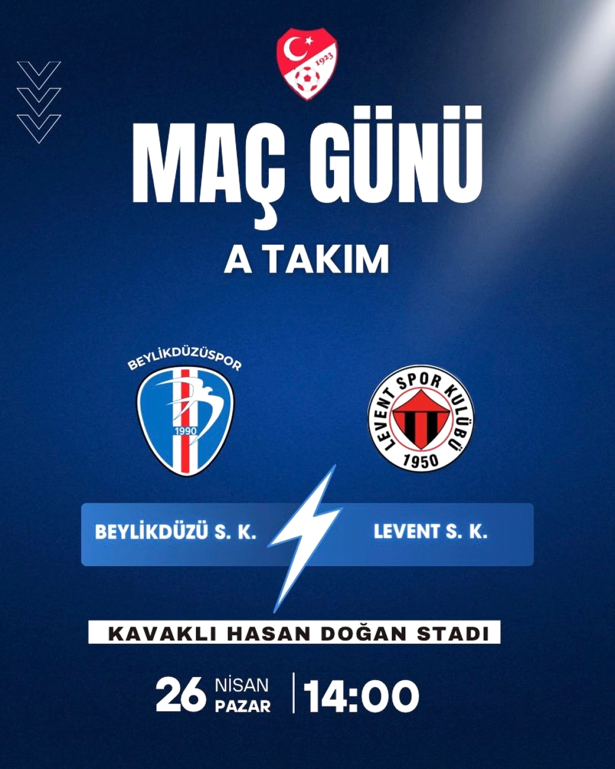 Beylikdüzüspor Levent Spor'u Konuk Edecek: Ücretsiz Maç Daveti