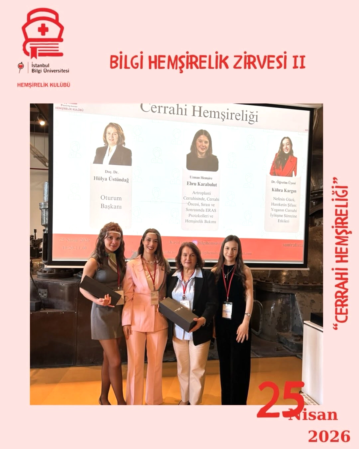 İstanbul Bilgi'de Cerrahi Hemşirelik Zirvesi: ERAS ve Bütüncül Bakım