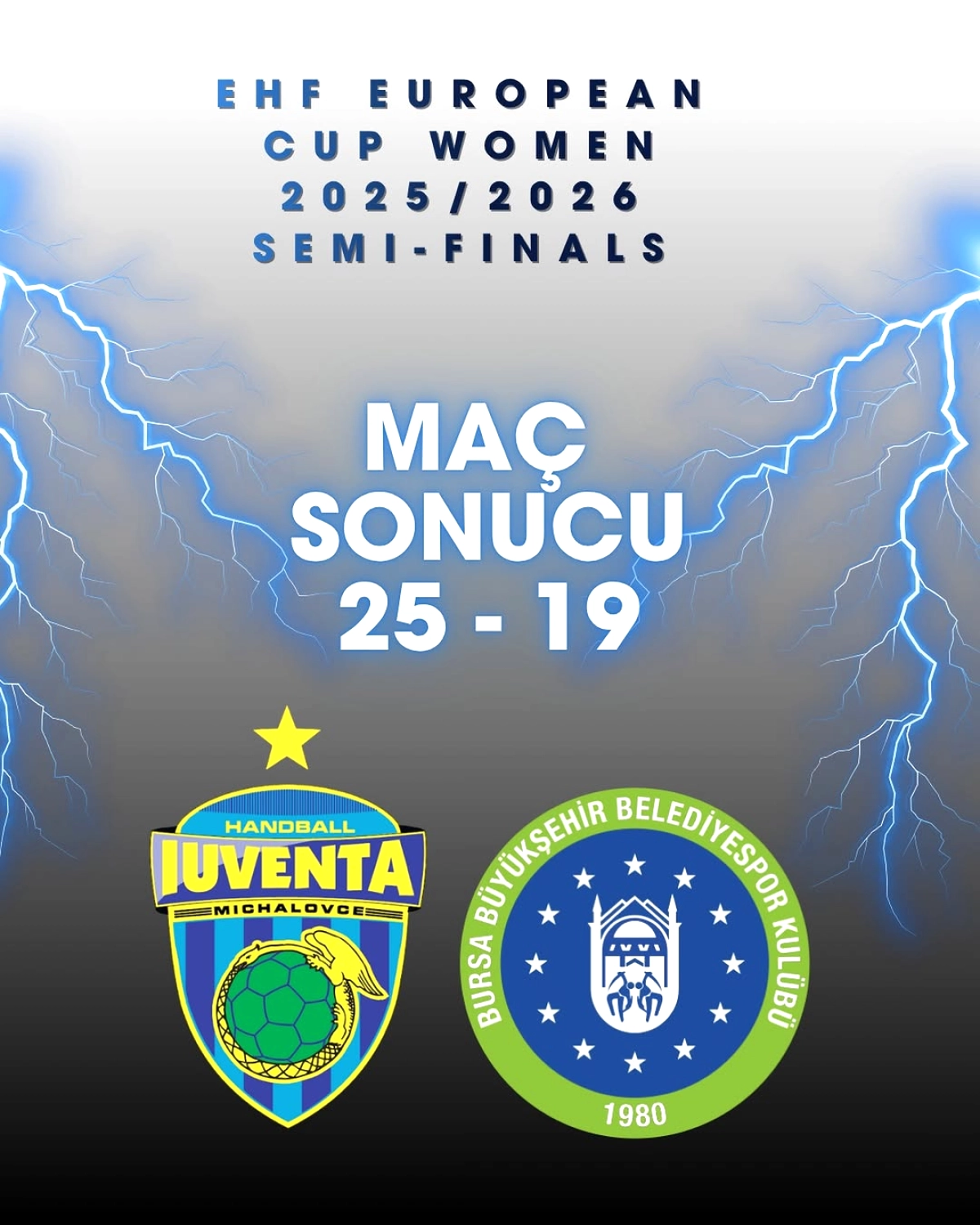 Bursa BB Avrupa Kupası'nda Finale Veda Etti: Rövanşta 25-19 Mağlup Oldu