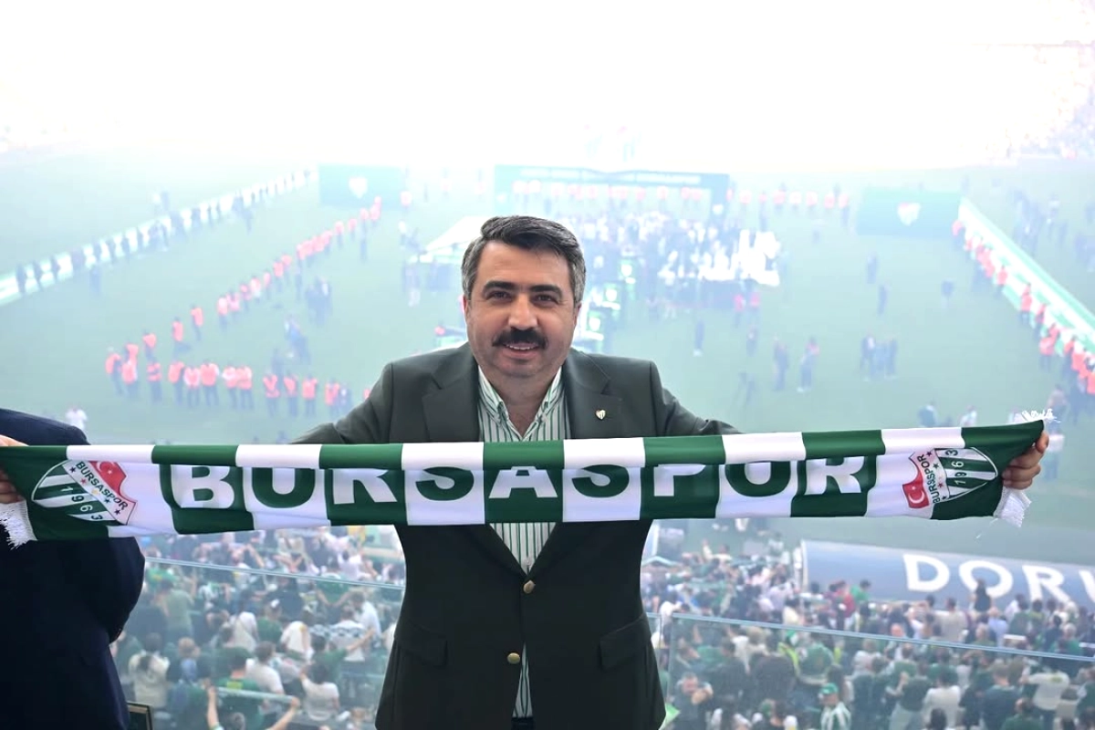 Yıldırım Belediye Başkanı Oktay Yılmaz'dan Bursaspor'a Şampiyonluk Kutlaması