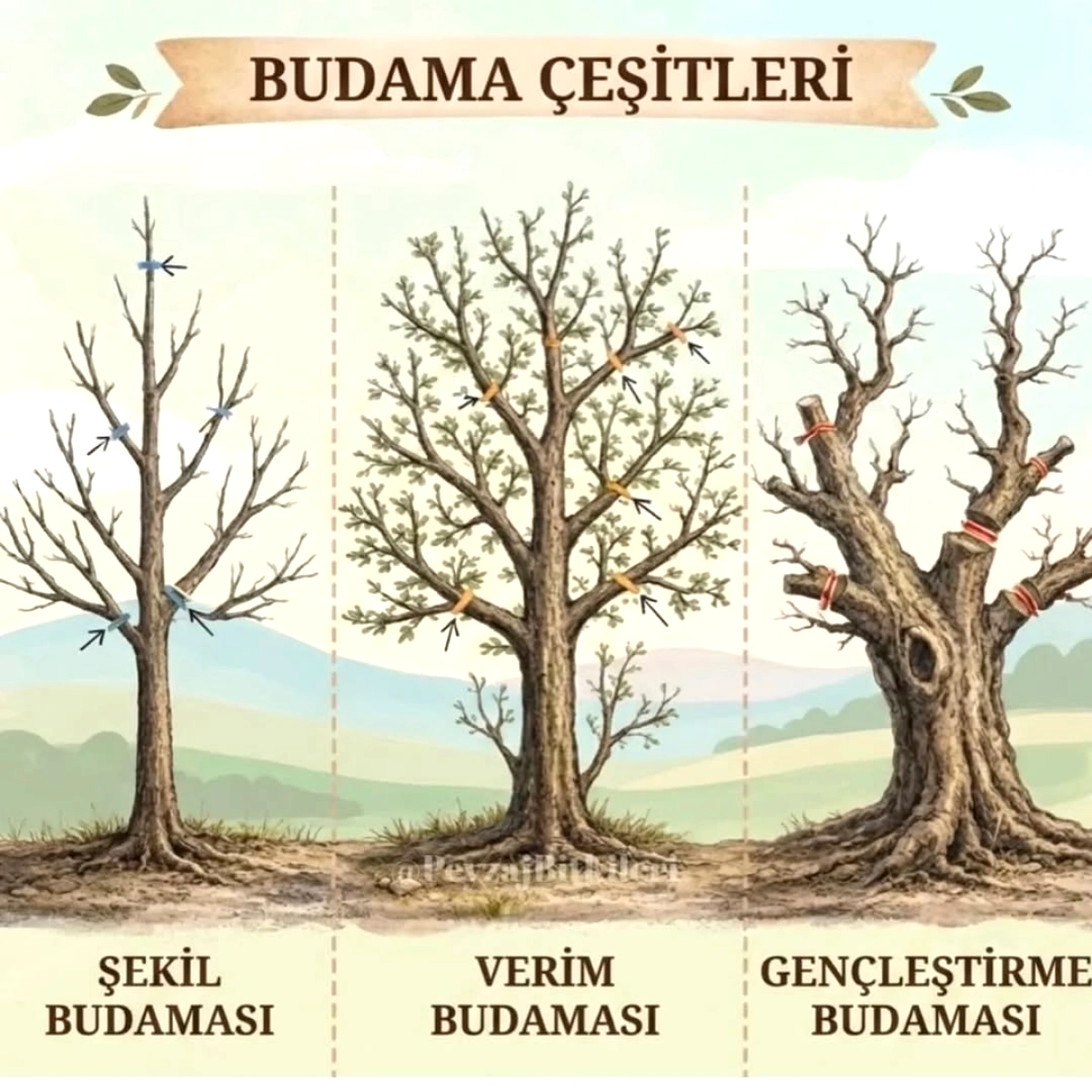 Başiskele'de Budama Eğitimi: Verim ve Kalite Artıyor