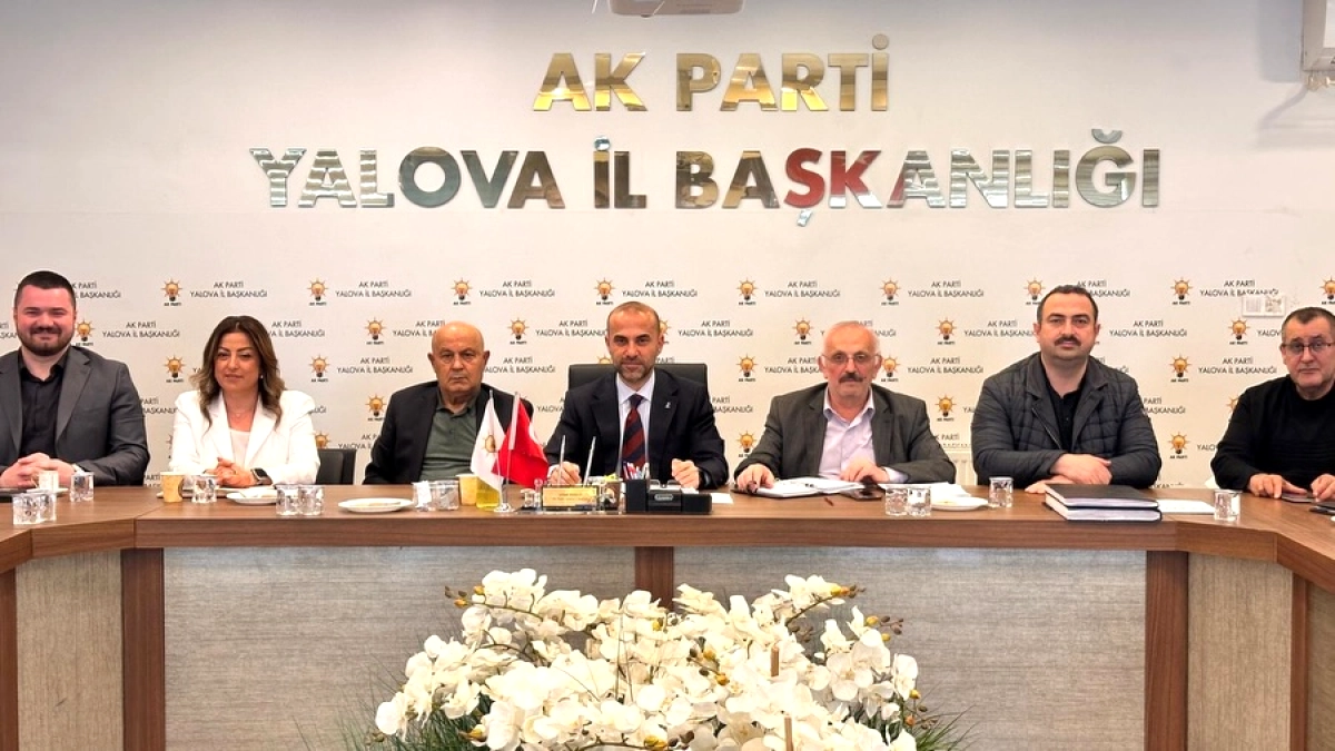 AK Parti Yalova'da Haftalık Yürütme Kurulu Toplantısını Gerçekleştirdi