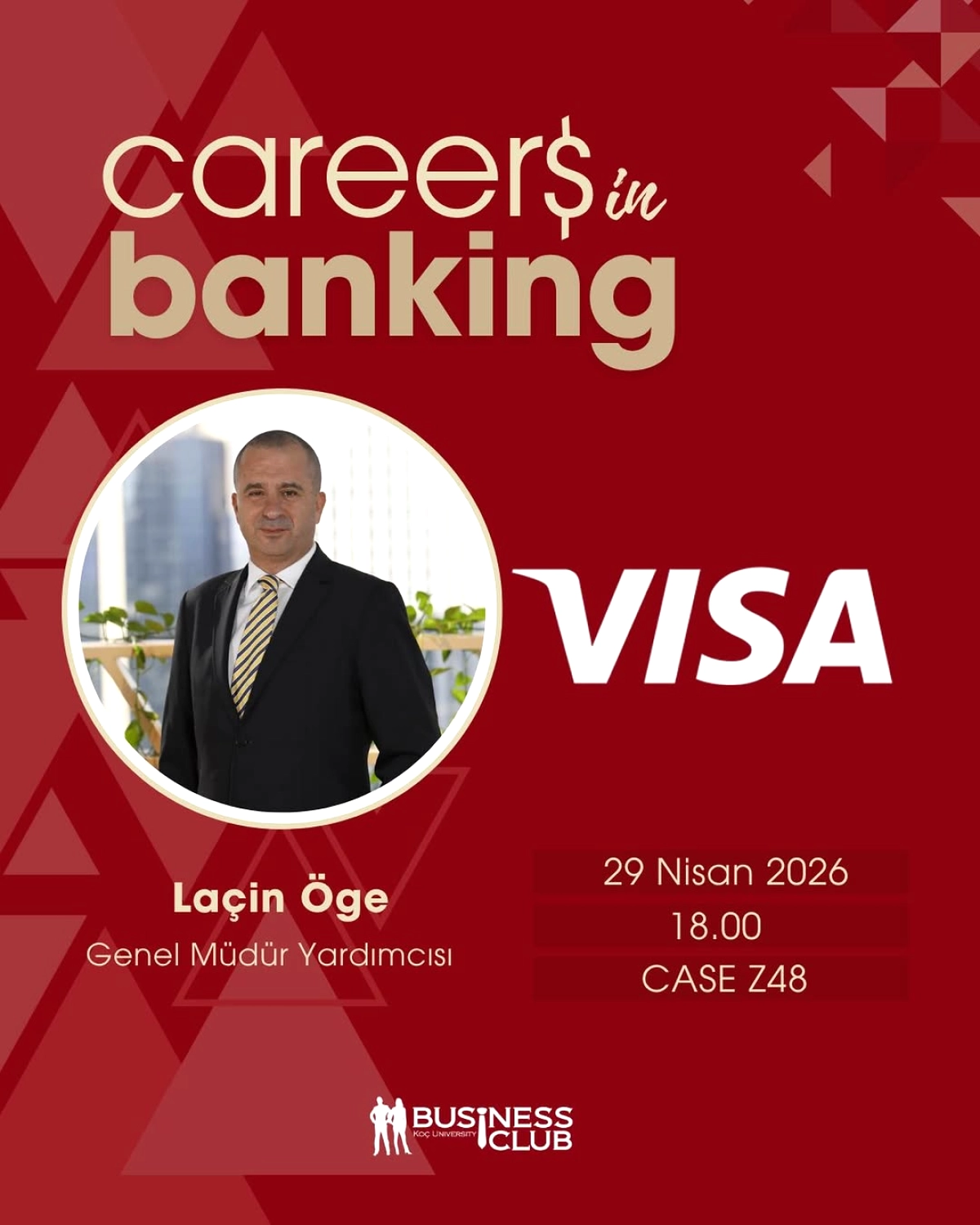 Visa Temsilcisi Laçin Öge Koç Üniversitesi'nde Kariyerini Anlatıyor