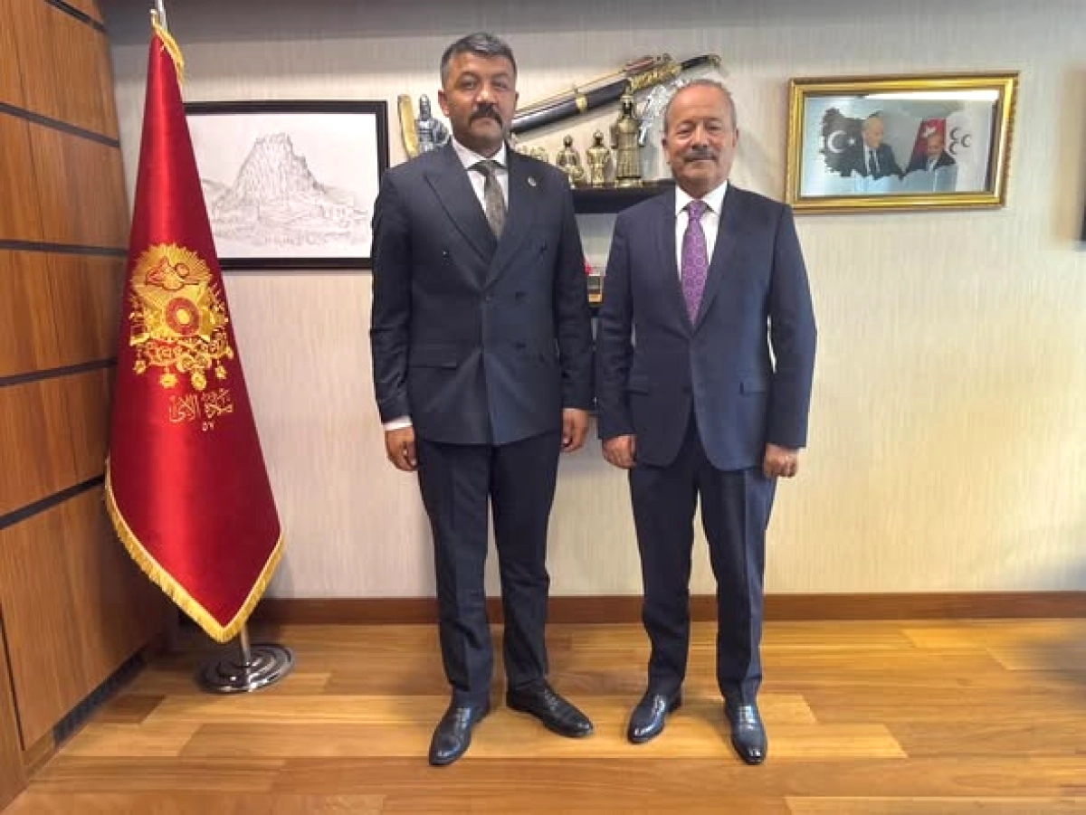 MHP'li Taytak, Afyonkarahisar Ülkü Ocakları Heyetini TBMM'de Ağırladı