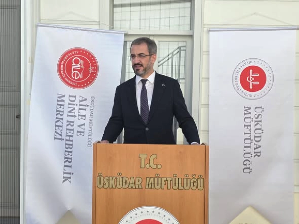 Üsküdar'da Aile ve Dini Rehberlik Merkezi Dualarla Açıldı