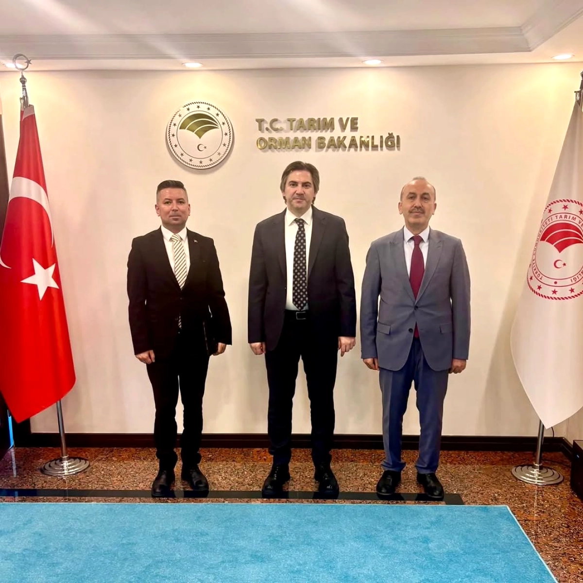 Balıkesir Tarım Heyeti Bakan Yardımcısı Bağcı'yı Ziyaret Etti