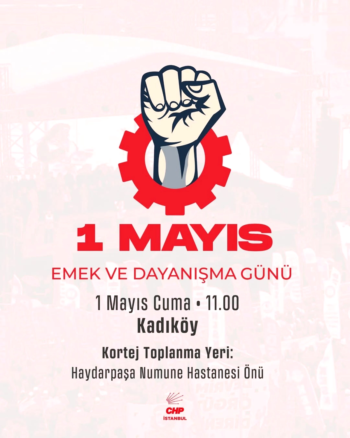 1 Mayıs 2026 Kadıköy Buluşması: Kortej Saat 11:00'de Haydarpaşa Numune'de