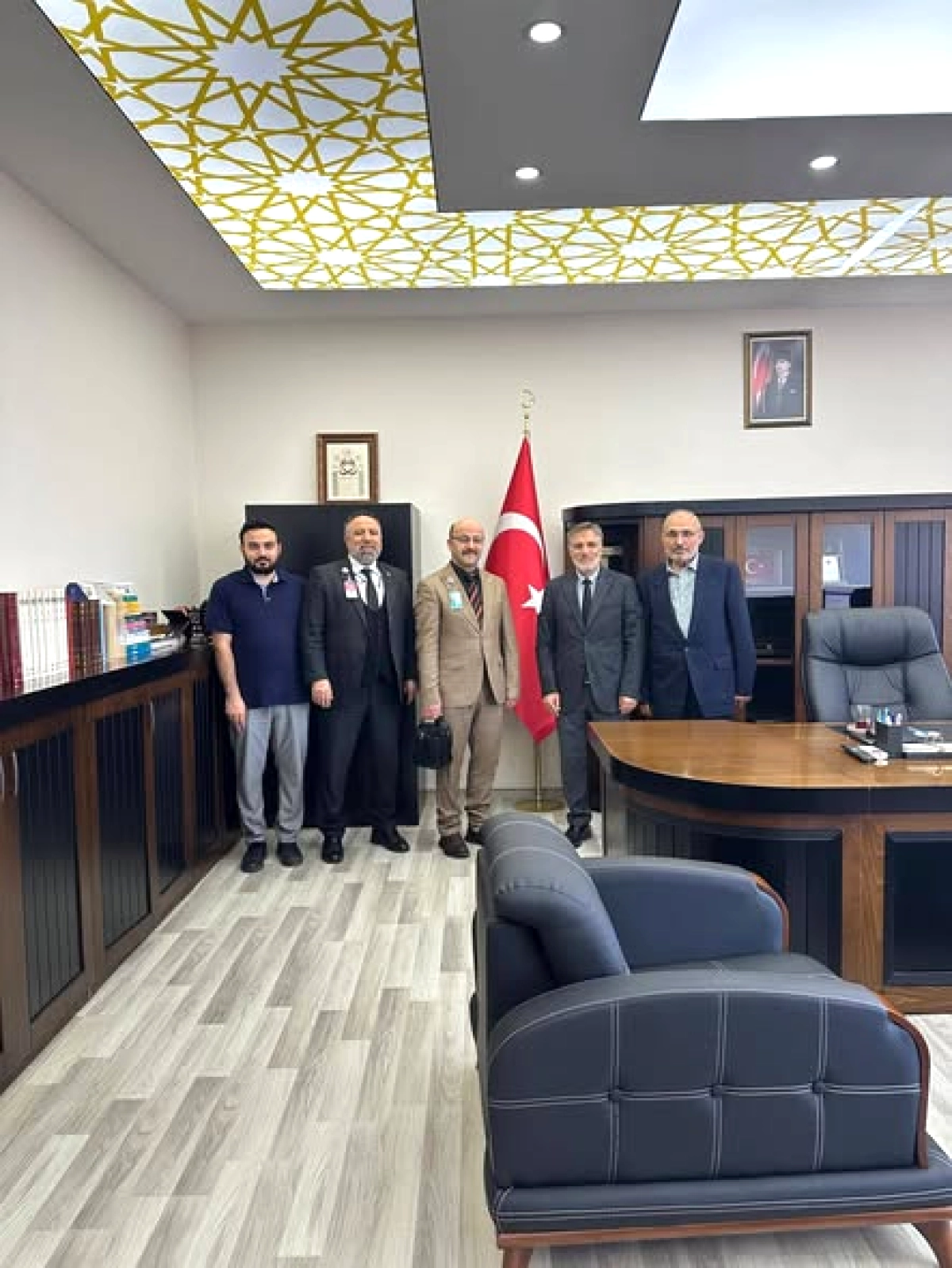 İstanbul Havalimanı İmam Hatibinden Arnavutköy Müftüsüne Ziyaret