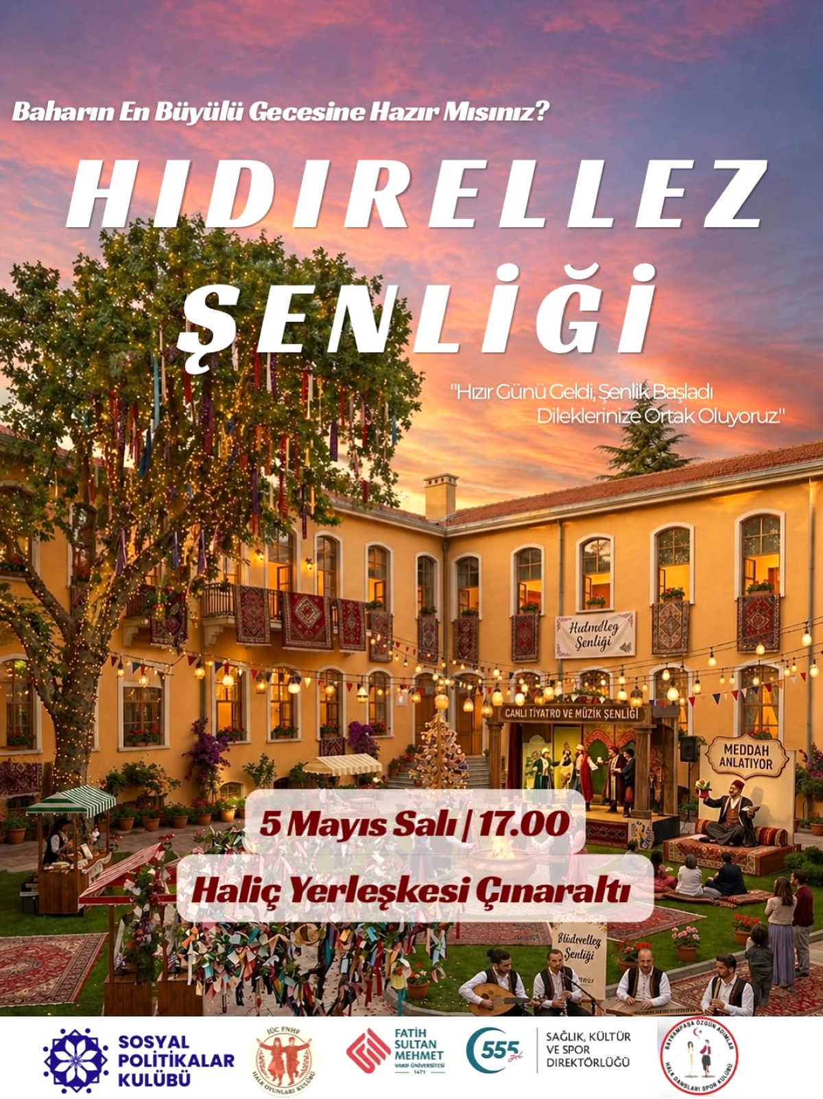 FSMVÜ'de Hıdrellez Şenliği: Geleneksel Gösteriler ve Müzik Ziyafeti