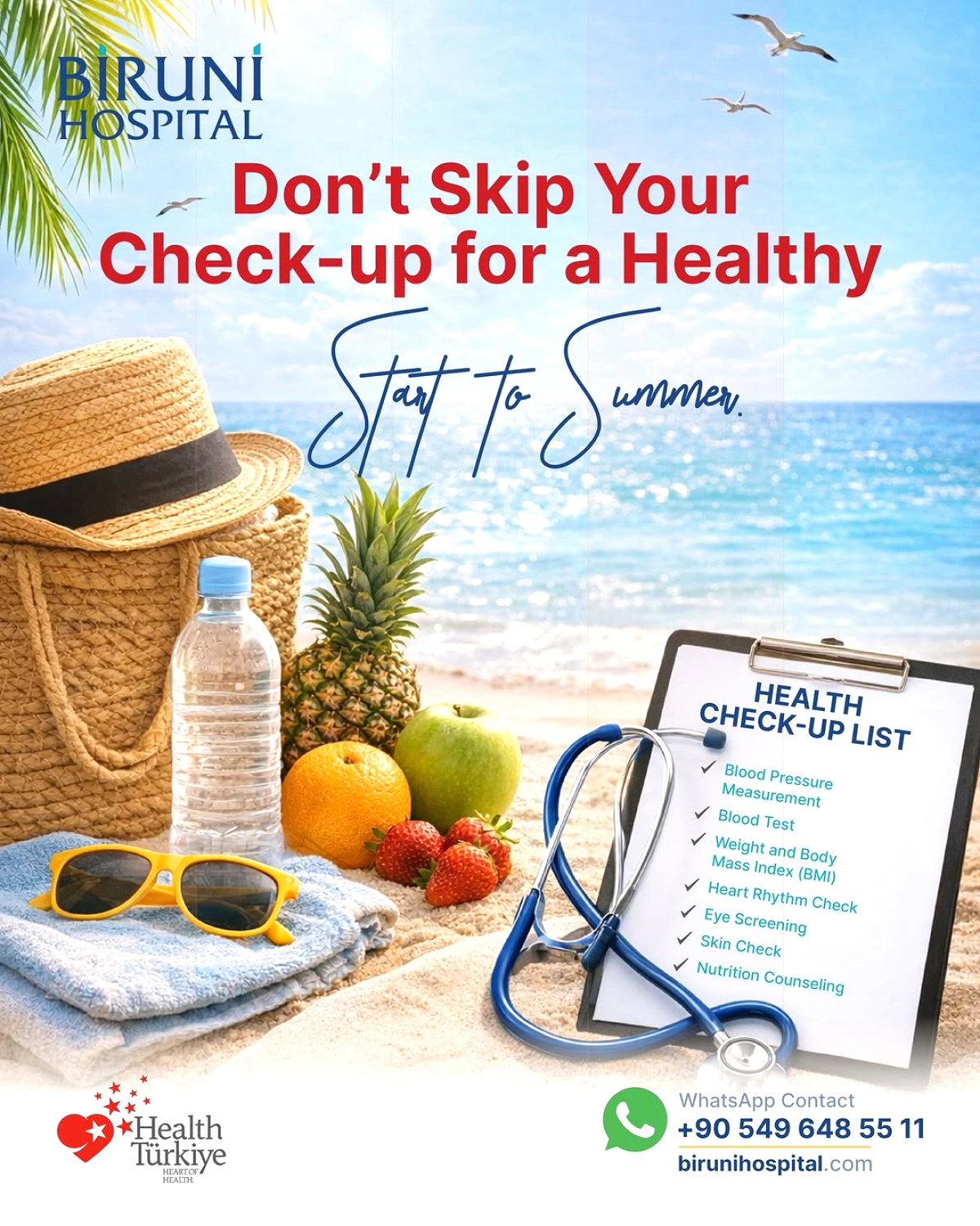 Bahar Check-Up'ıyla Sağlığınızı Yenileyin