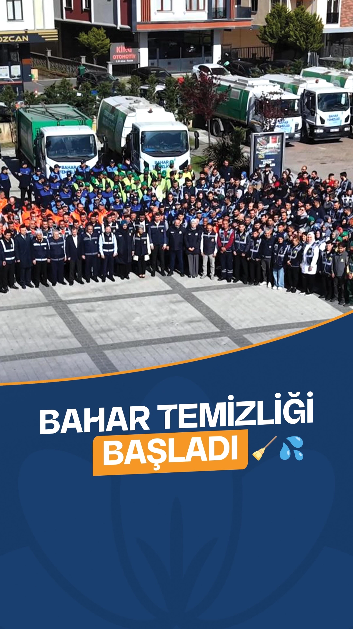 Sultanbeyli'de 428 Personel ve 66 Araçla Dev Bahar Temizliği Başladı