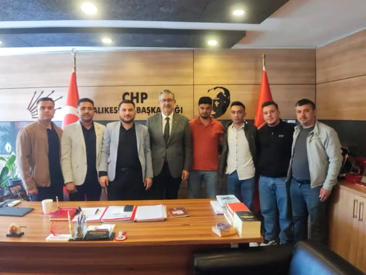 Havranlı Gençler CHP Balıkesir İl Başkanlığı'nı Ziyaret Etti