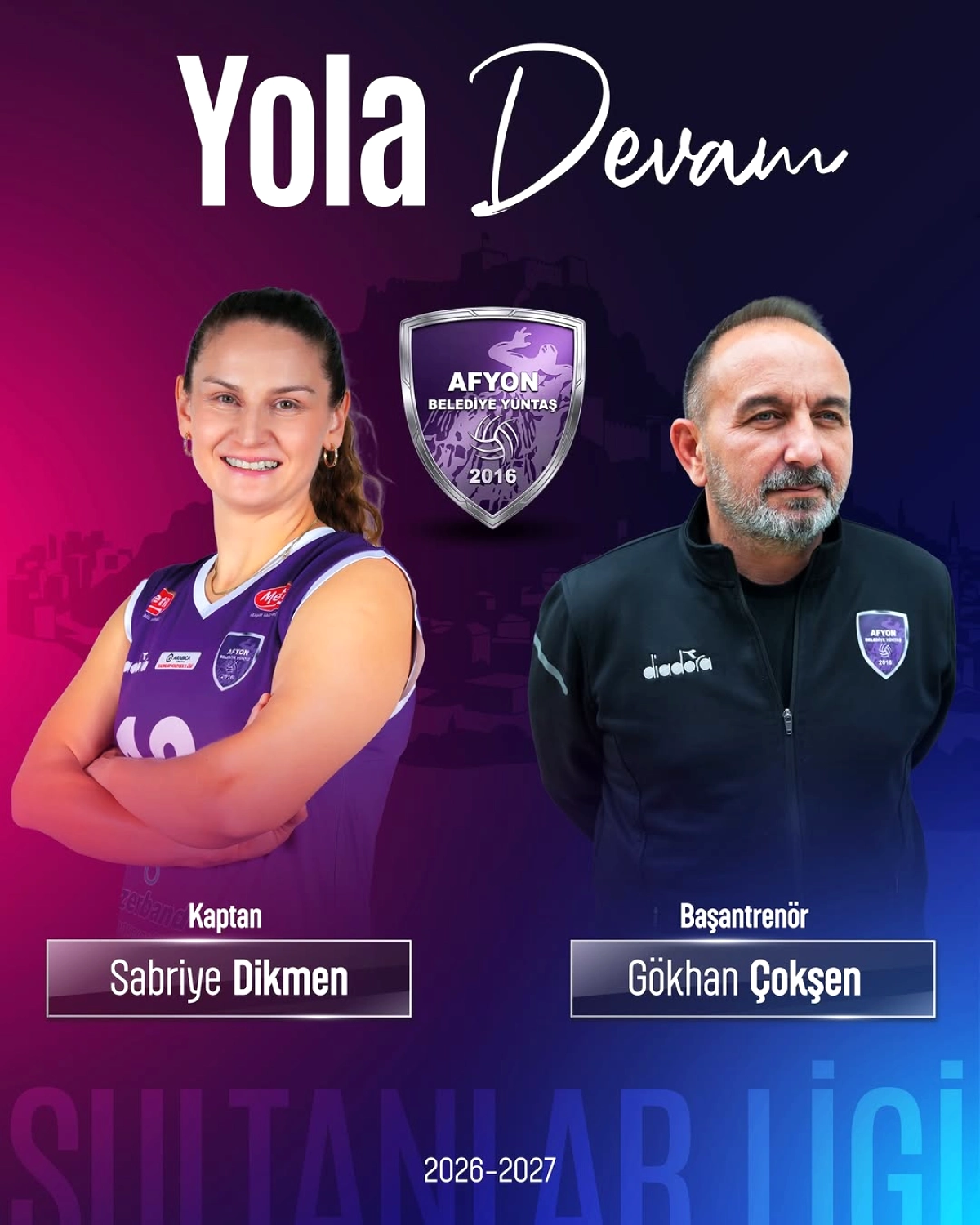 Afyon Belediye Yüntaş'ta Süreklilik: Çokşen ve Dikmen ile Yola Devam