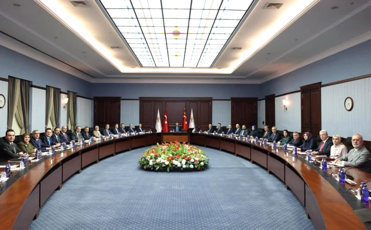 AK Parti MYK Erdoğan Başkanlığında Toplandı