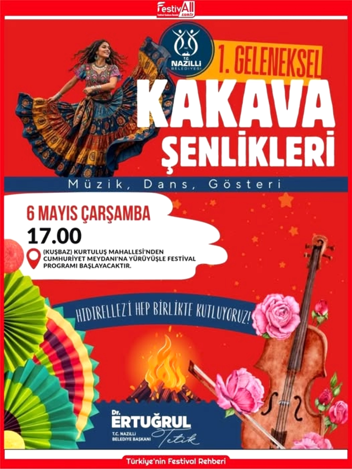 Nazilli'de İlk Kez: Kakava Şenlikleri 6 Mayıs'ta