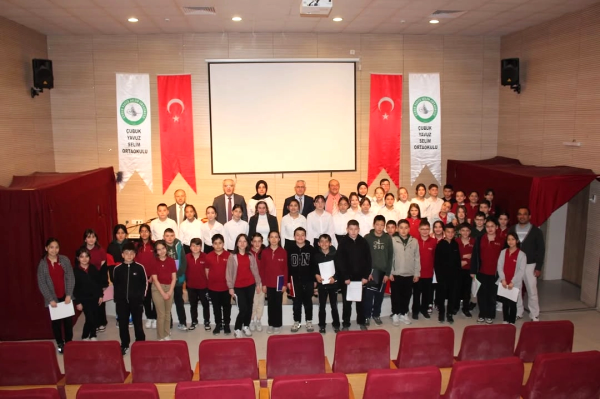 Çubuk'ta Yavuz Selim Ortaokulu'na Protokol Ziyareti