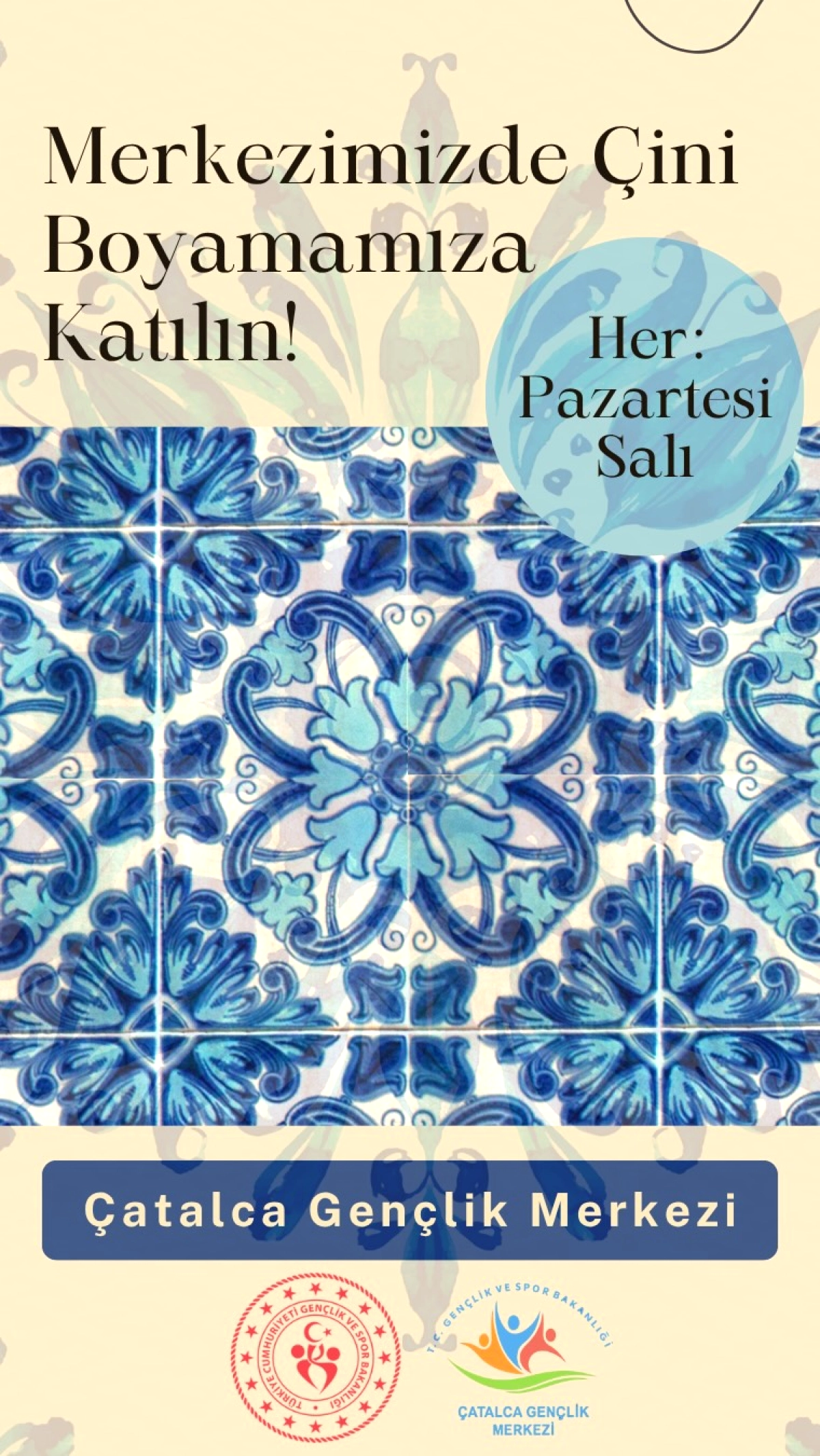 Çatalca'da Geleneksel Çini Sanatı Gençlerle Buluşuyor