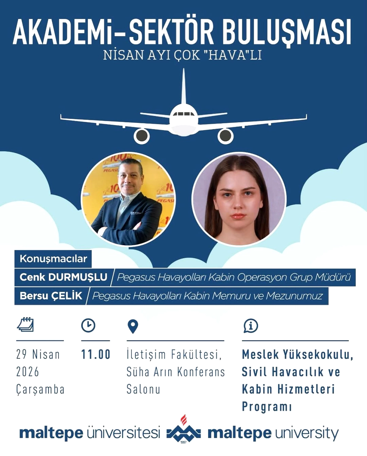 Maltepe Üniversitesi'nde Havacılık Sektörüyle Akademi Buluşması