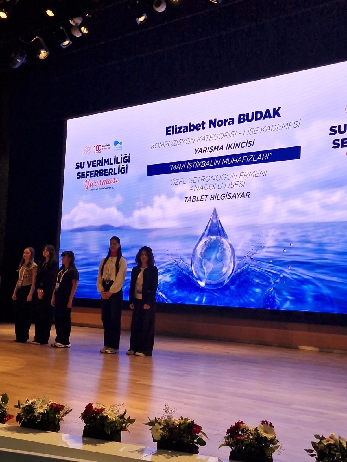 Elizabet Nora Budak Türkiye İkincisi Oldu