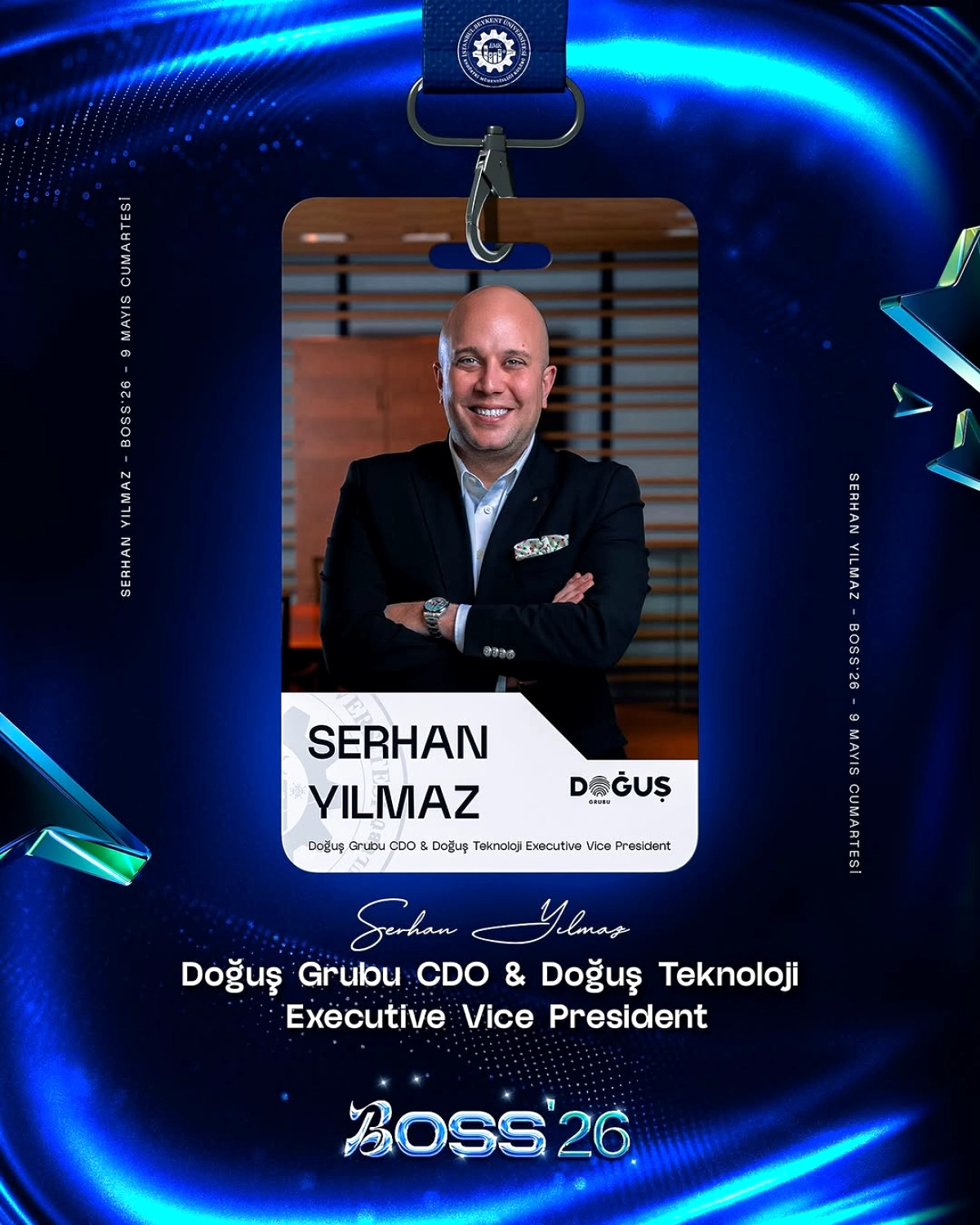 Serhan Yılmaz Sahne BOSS 26'da: Beykent'te Teknoloji ve Liderlik Buluşması