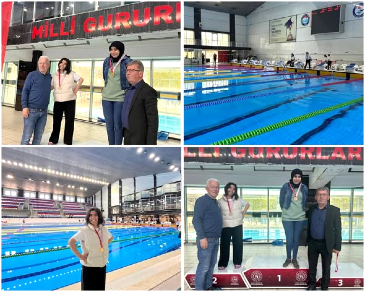 Bursalı Özel Sporcular Yüzme Barajını Geçti: 4 Derece Birden