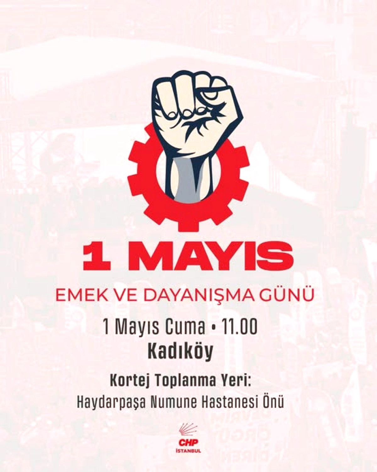 1 Mayıs 2026'da Kadıköy'de Buluşuyoruz: Kortej Saat 11:00'de