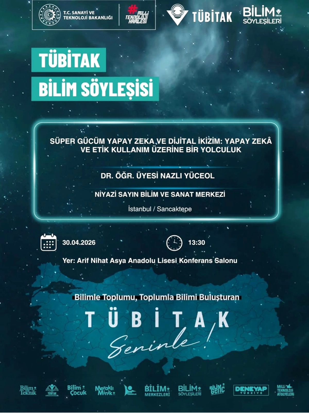 Sancaktepe'de Yapay Zeka ve Dijital İkiz Söyleşisi