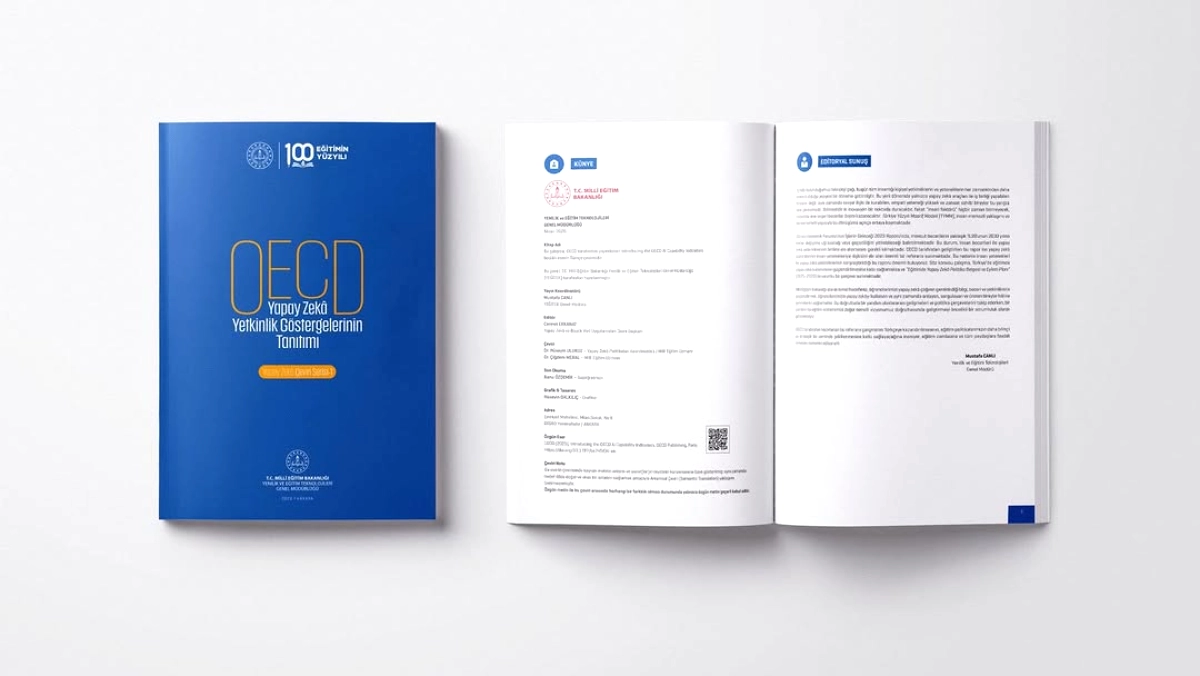 OECD'nin Yapay Zekâ Yetkinlik Raporu Türkçede: Öğretmenler İçin Kılavuz