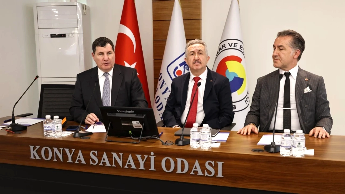 Konya Otomotivde Yıllık 900 Milyon Dolar İhracatla Türkiye'nin 7'ncisi