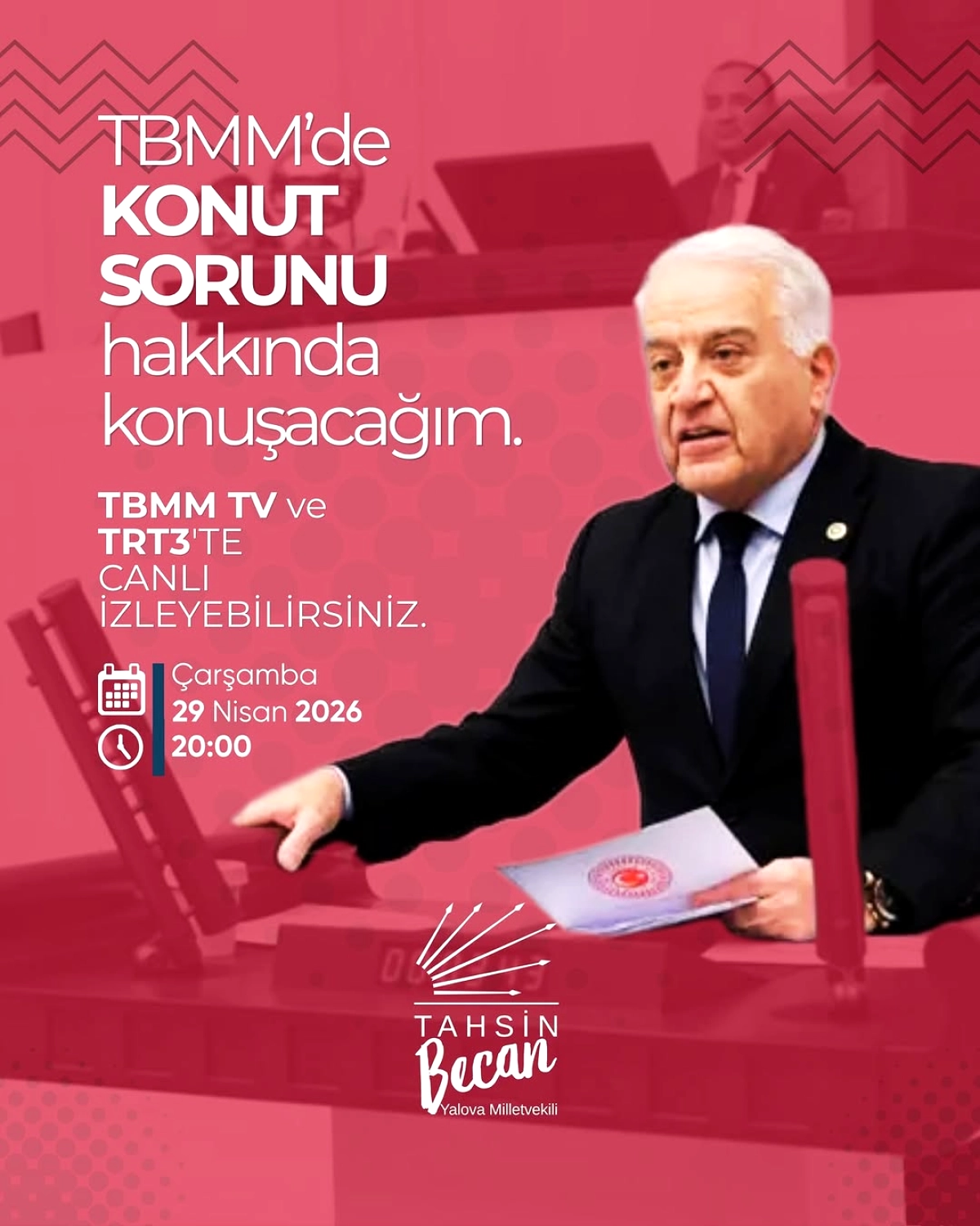 Yalova Milletvekili TBMM'de Konut Sorununu Masaya Yatırıyor