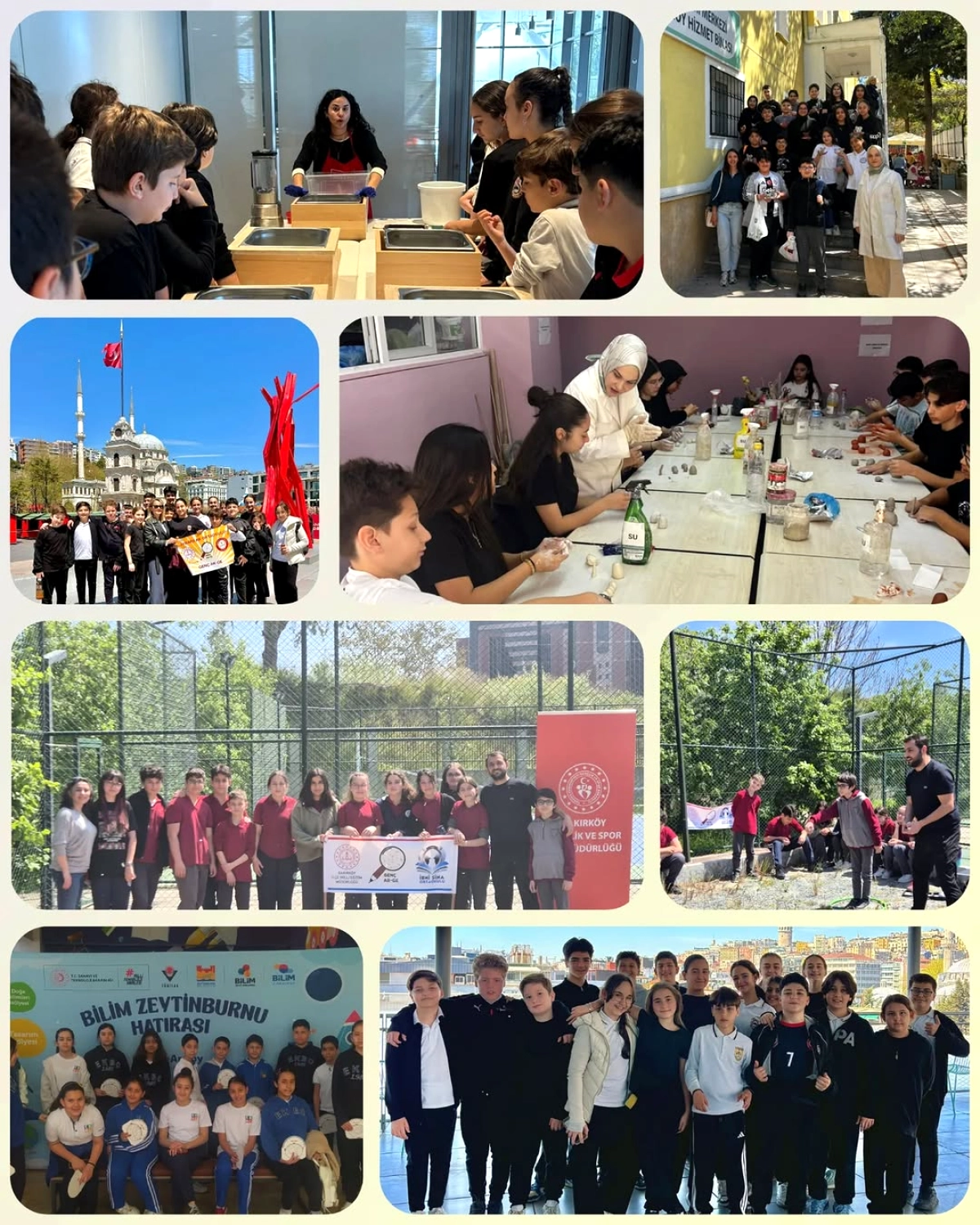 Bakırköy'de Genç AR-GE Atölyeleri: Öğrenciler Bilim, Sanat ve Sporla Buluştu