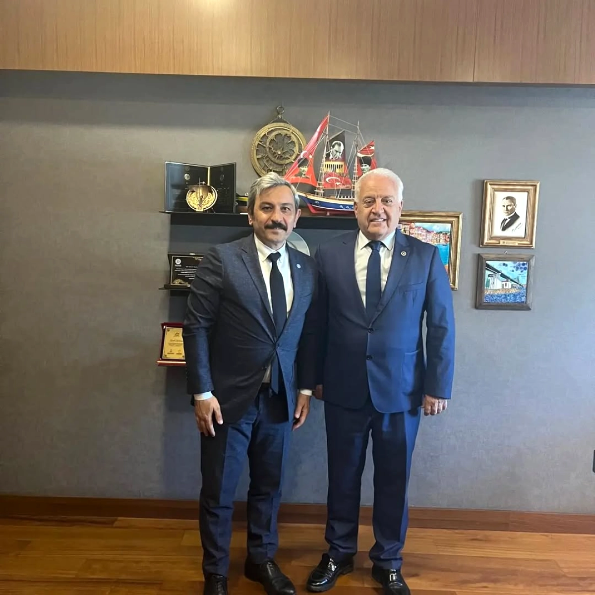 Yalova Milletvekili Becan, İYİ Parti İl Başkanı Kendir'i TBMM'de Ağırladı