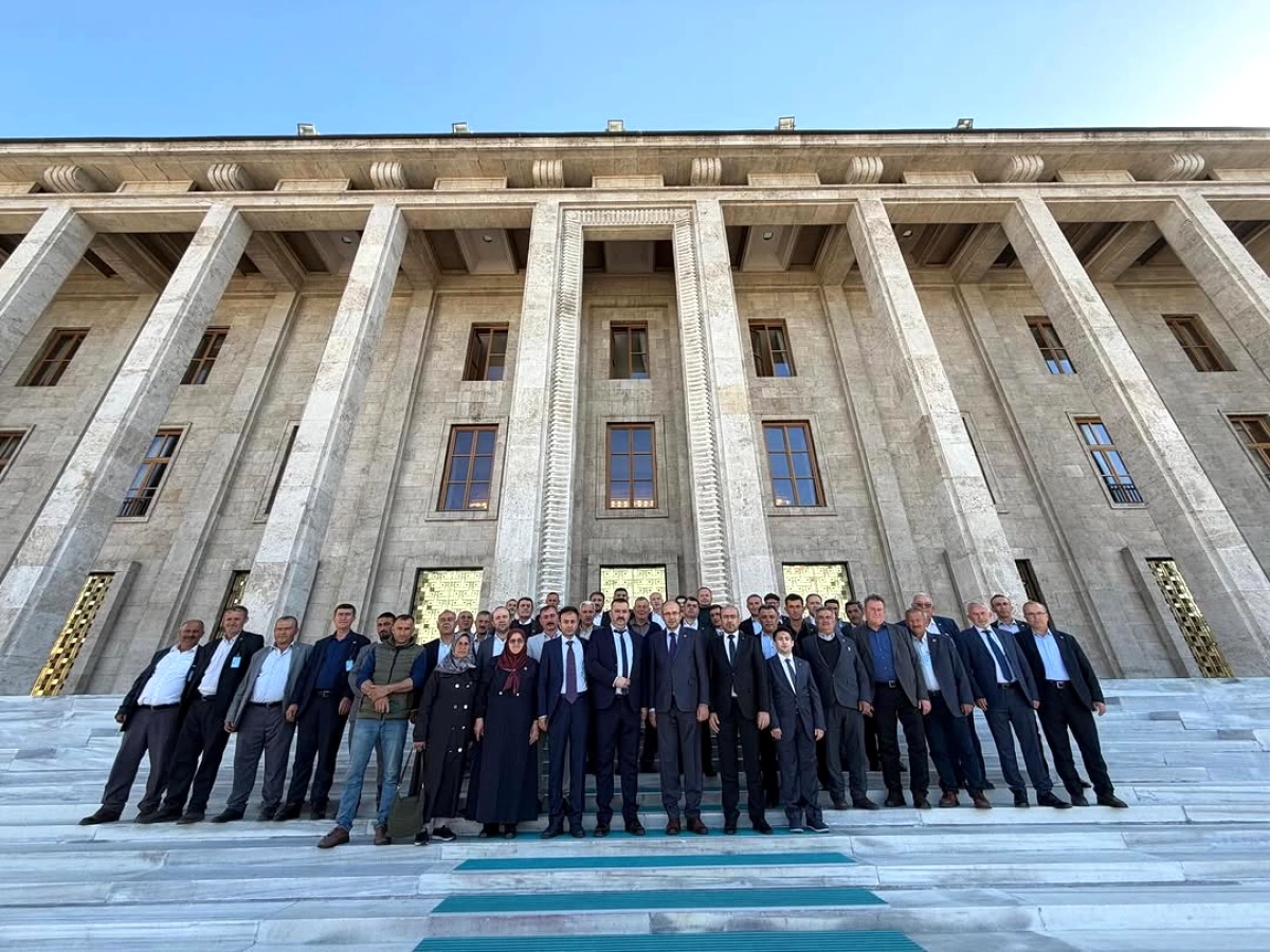 Orhaneli Belediye Başkanı Ankara'da TBMM'de Milletvekilleriyle Görüştü