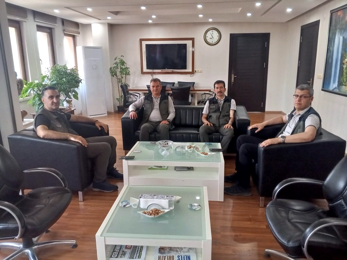 Adana'da Orman Bölge Müdürleri Arasında Hayırlı Olsun Ziyareti