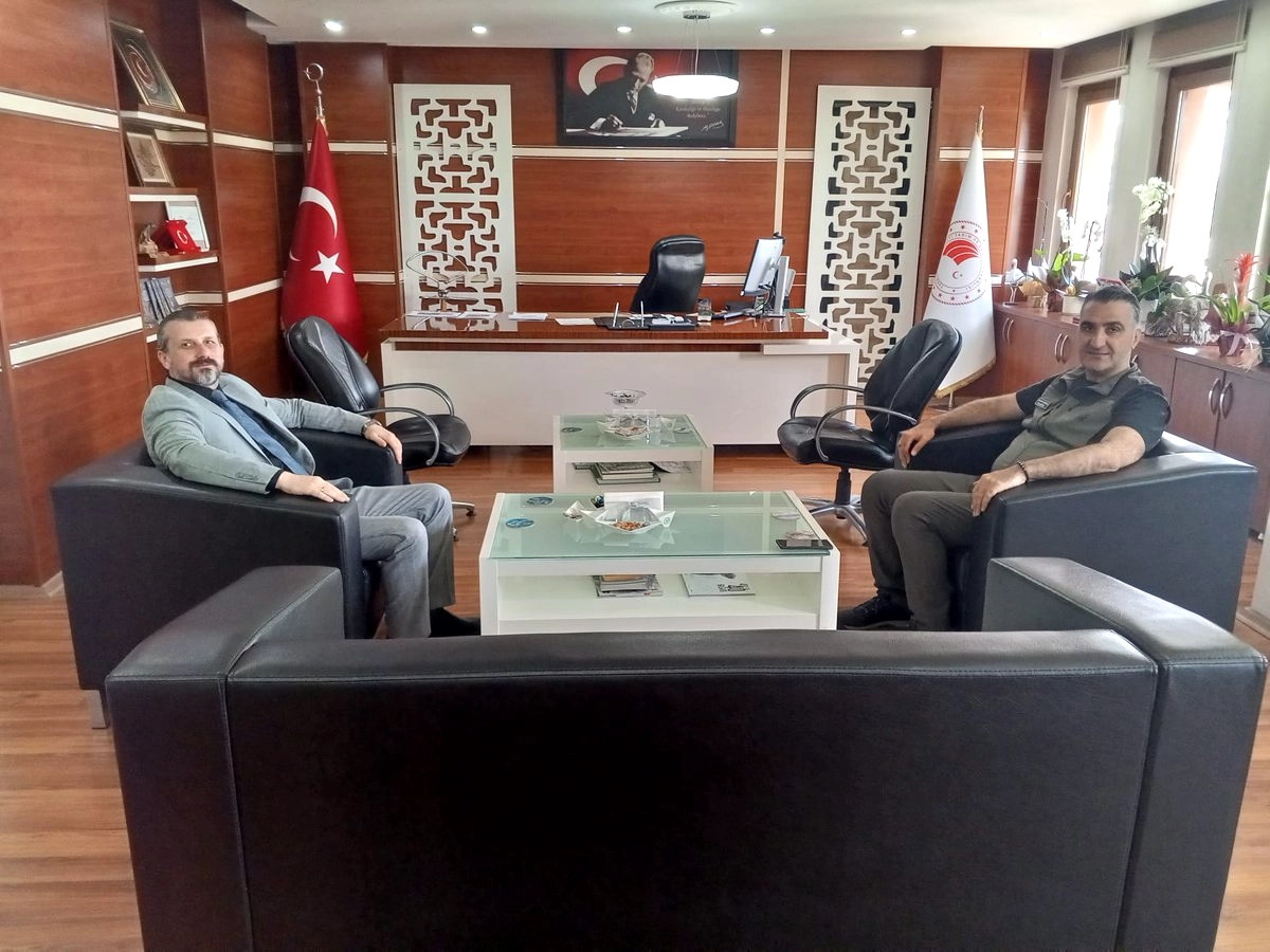 MTA Bölge Müdürü Ümit Aydın, DKMP 7. Bölge Müdürü Alioğlu'nu Ziyaret Etti