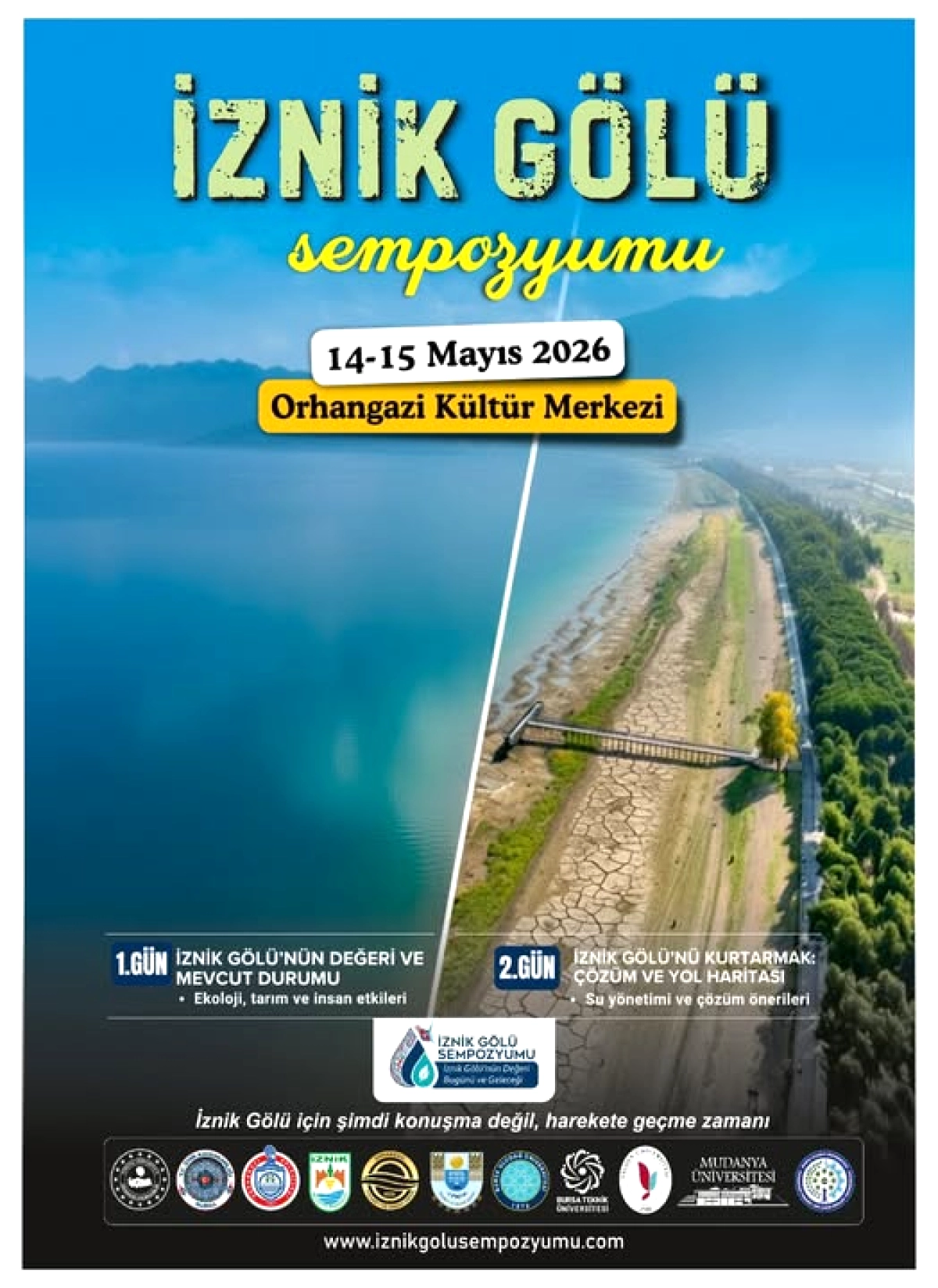 İznik Gölü'nün Geleceği 14-15 Mayıs'ta Masaya Yatırılıyor