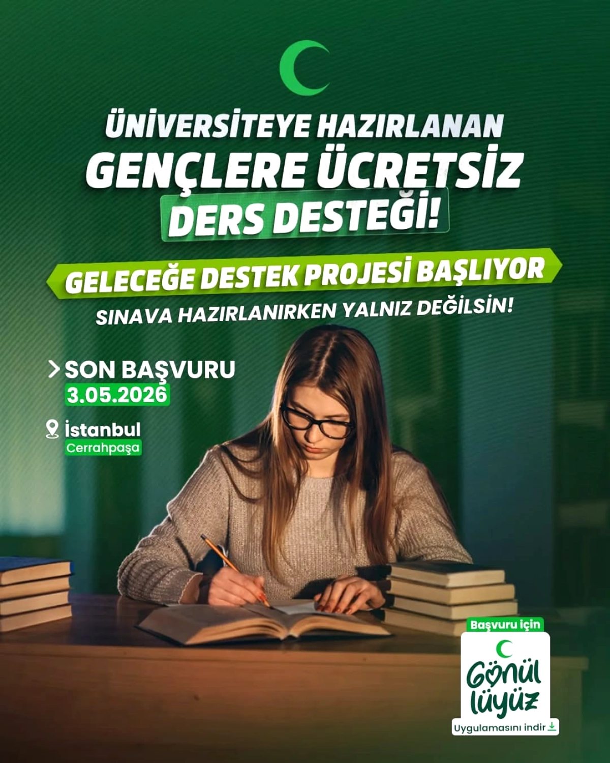 İstanbul'da Ücretsiz YKS Hazırlık: Geleceğe Destek Başvurusu Başladı