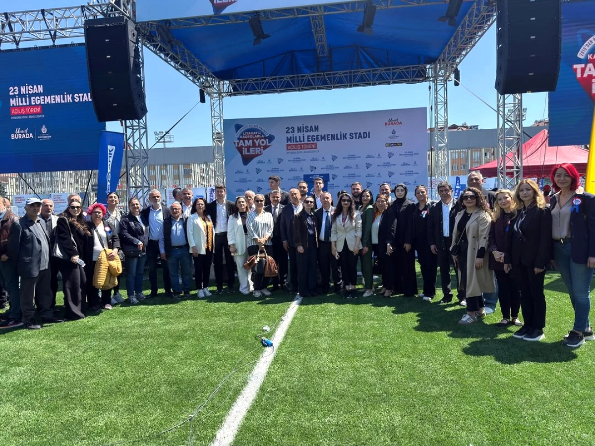 Bahçelievler'de 23 Nisan Stadı ve Otoparkı Hizmete Açıldı