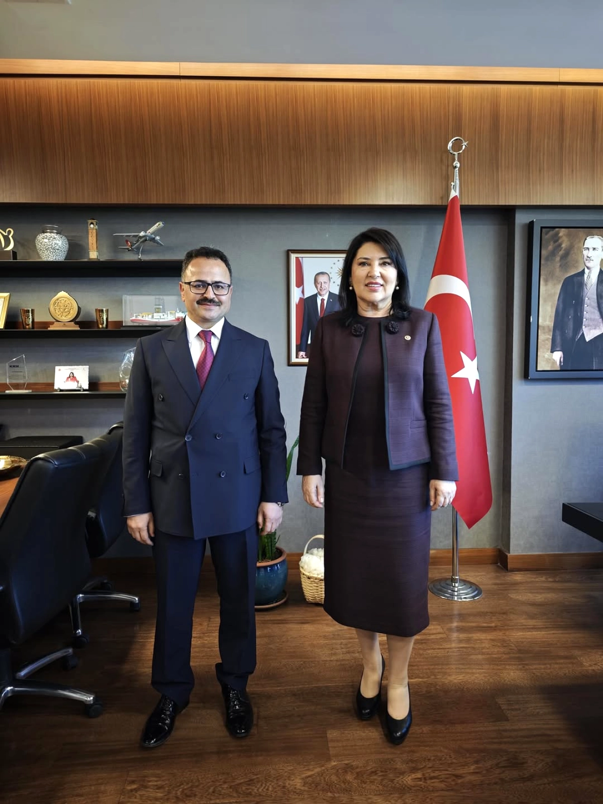 AK Parti'li Karamık'tan Çukurova Kaymakamı'na TBMM'de Protokol Ziyareti