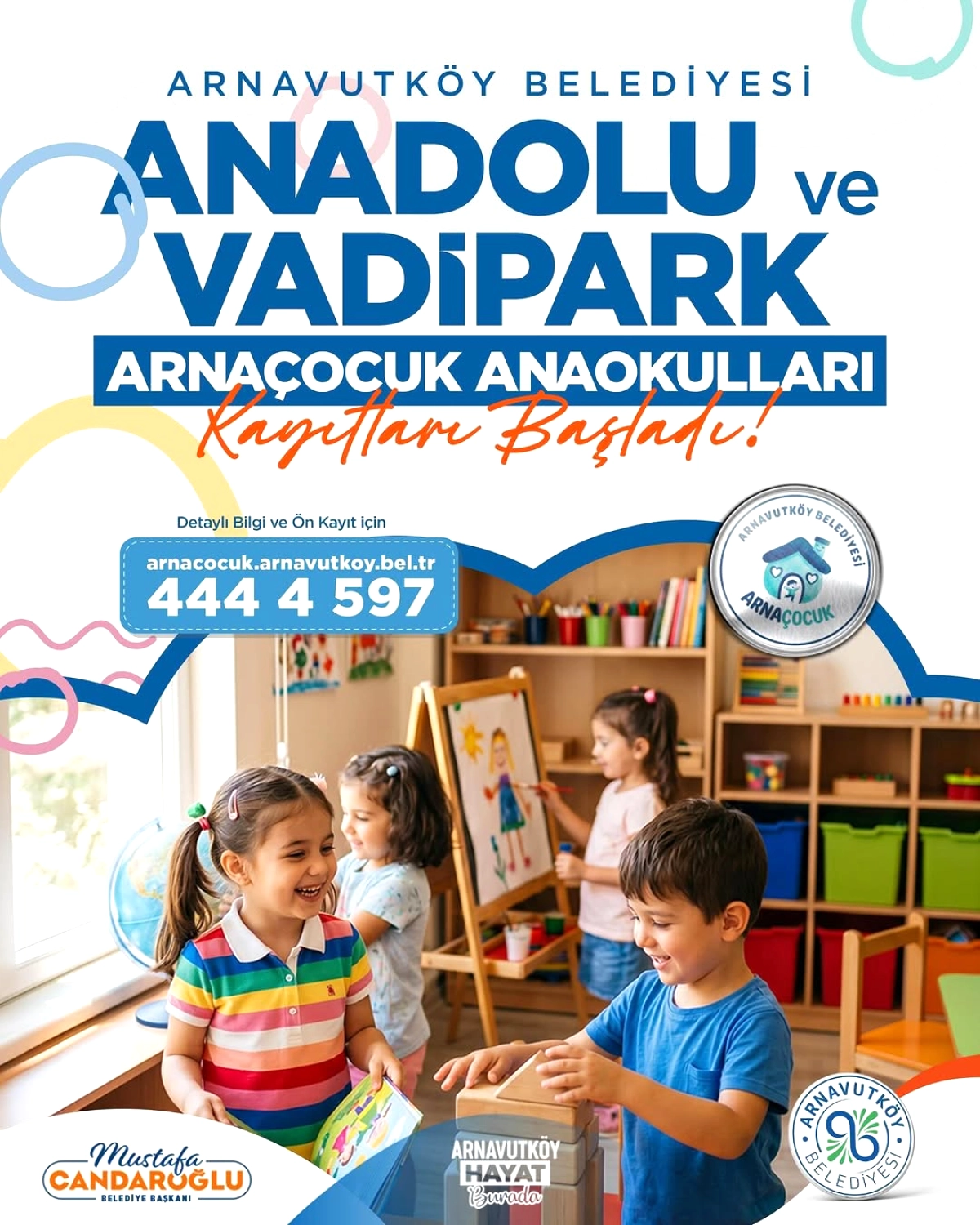 Arnavutköy'de Anaokulu Kayıtları Başladı: İşte Başvuru Detayları