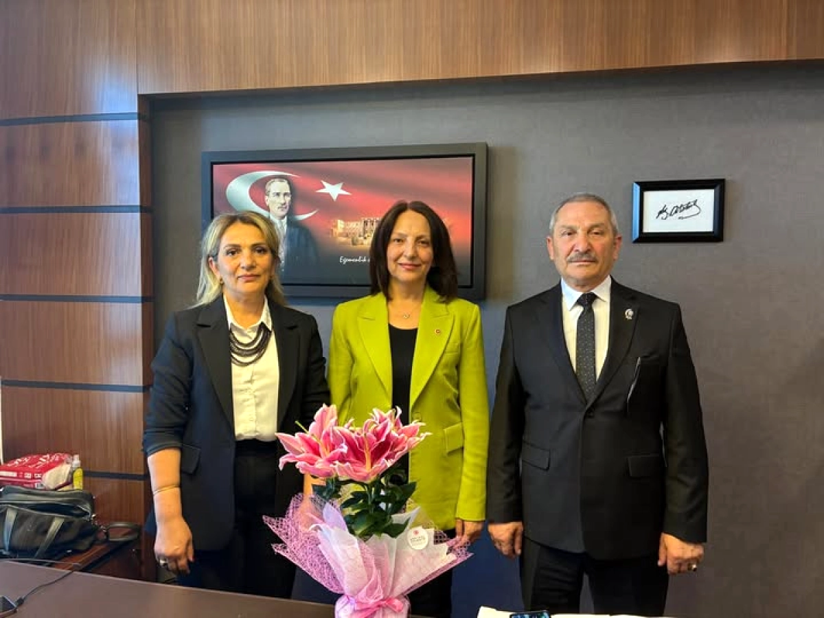 Ali Şar Dede, Milletvekili Ersever'i Ziyaret Etti