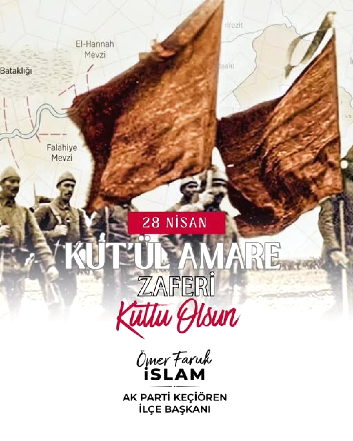 AK Parti Keçiören'den Kut'ül Amare'nin 110. Yılına Özel Anma