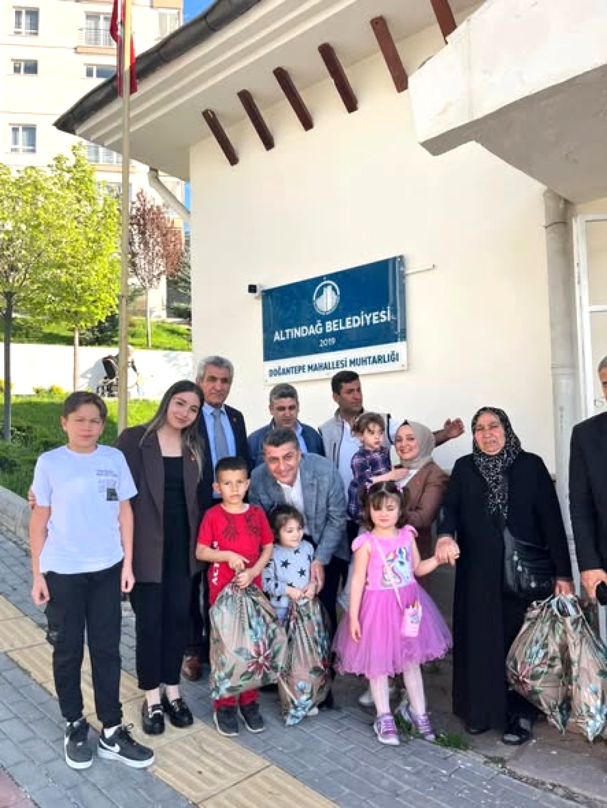 CHP Altındağ Mahalle Ziyaretleri ve Sosyal Yardım Faaliyeti