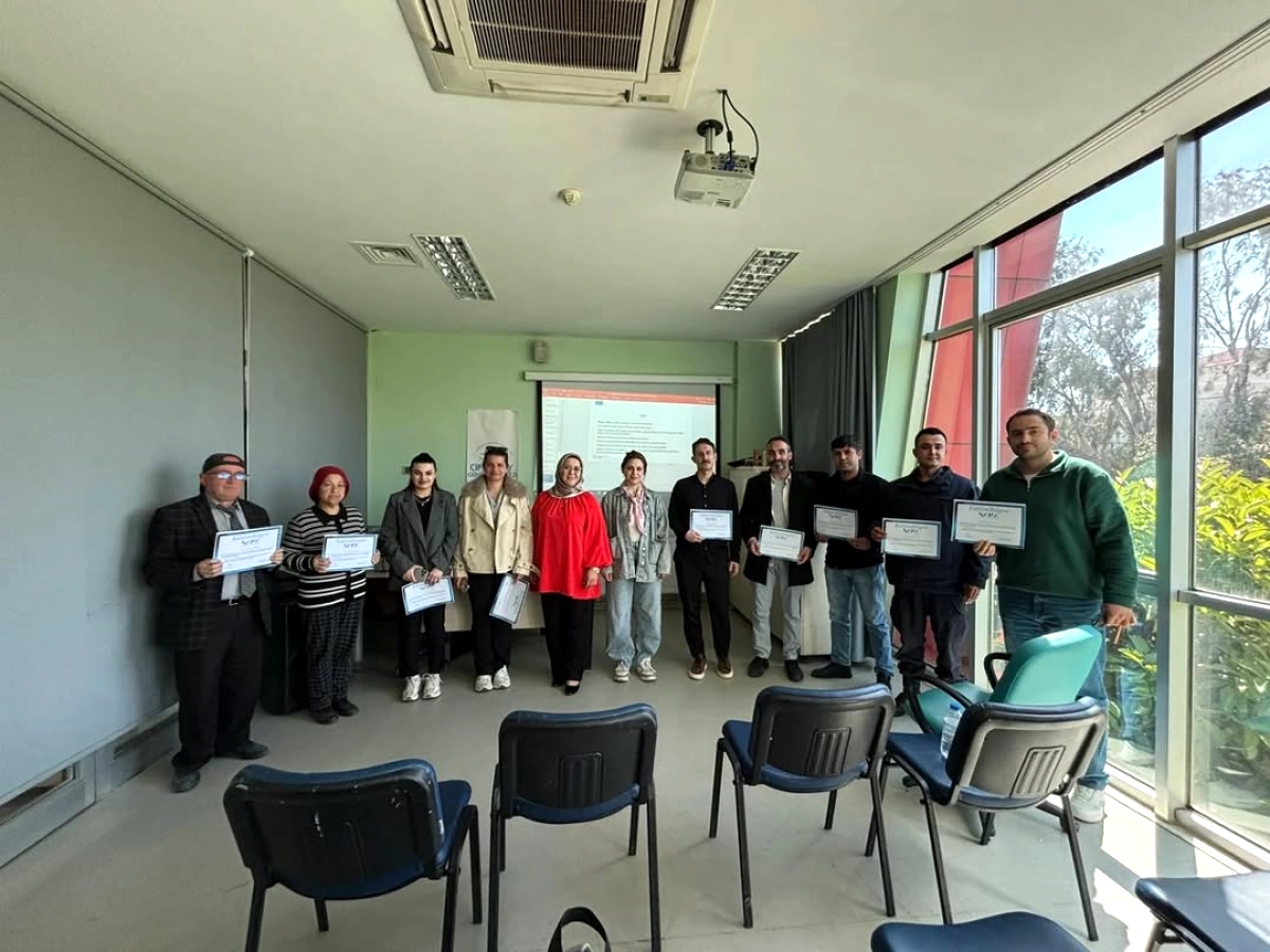 Yalova'da SAHA Projesi Nisan Ayı Eğitimleri Tamamlandı