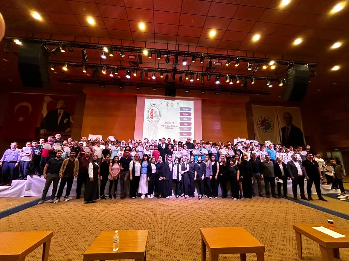 Antalya'da Akıl ve Zekâ Oyunları İl Finali Tamamlandı