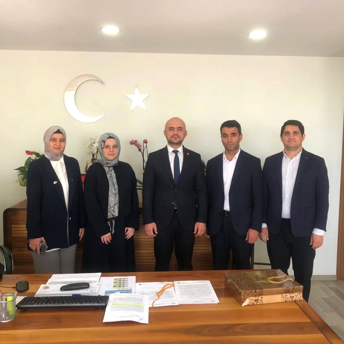 Başakşehir'de Yeni Tarım Müdürüne Sendikal Ziyaret