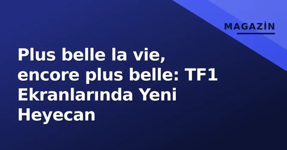Plus belle la vie, encore plus belle: TF1 Ekranlarında Yeni Heyecan görseli