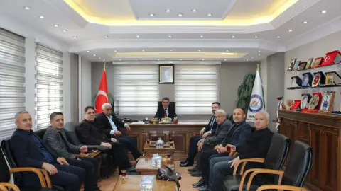 Silopi ve Şırnak Ziraat Odaları Habur Gümrüğü ve tarım desteklerinde çözüm arayışında