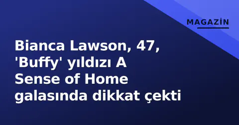 Bianca Lawson, 47, 'Buffy' yıldızı A Sense of Home galasında dikkat çekti